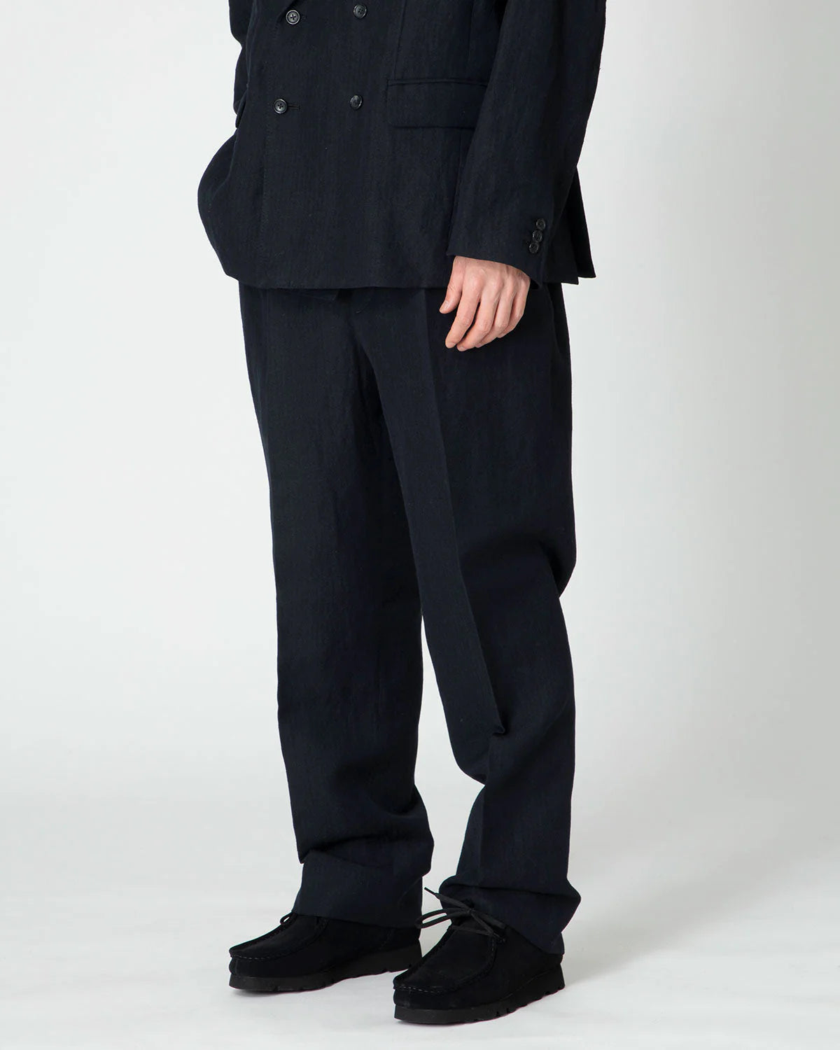 A.PRESSE Wide Tapered Trousers