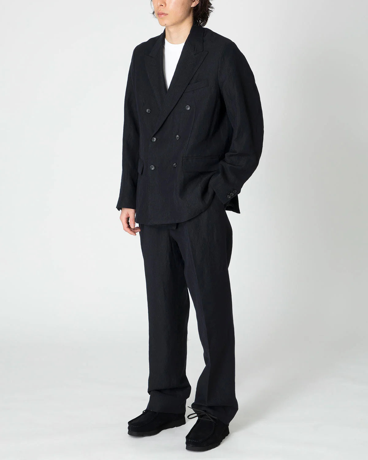 A.PRESSE Wide Tapered Trousers