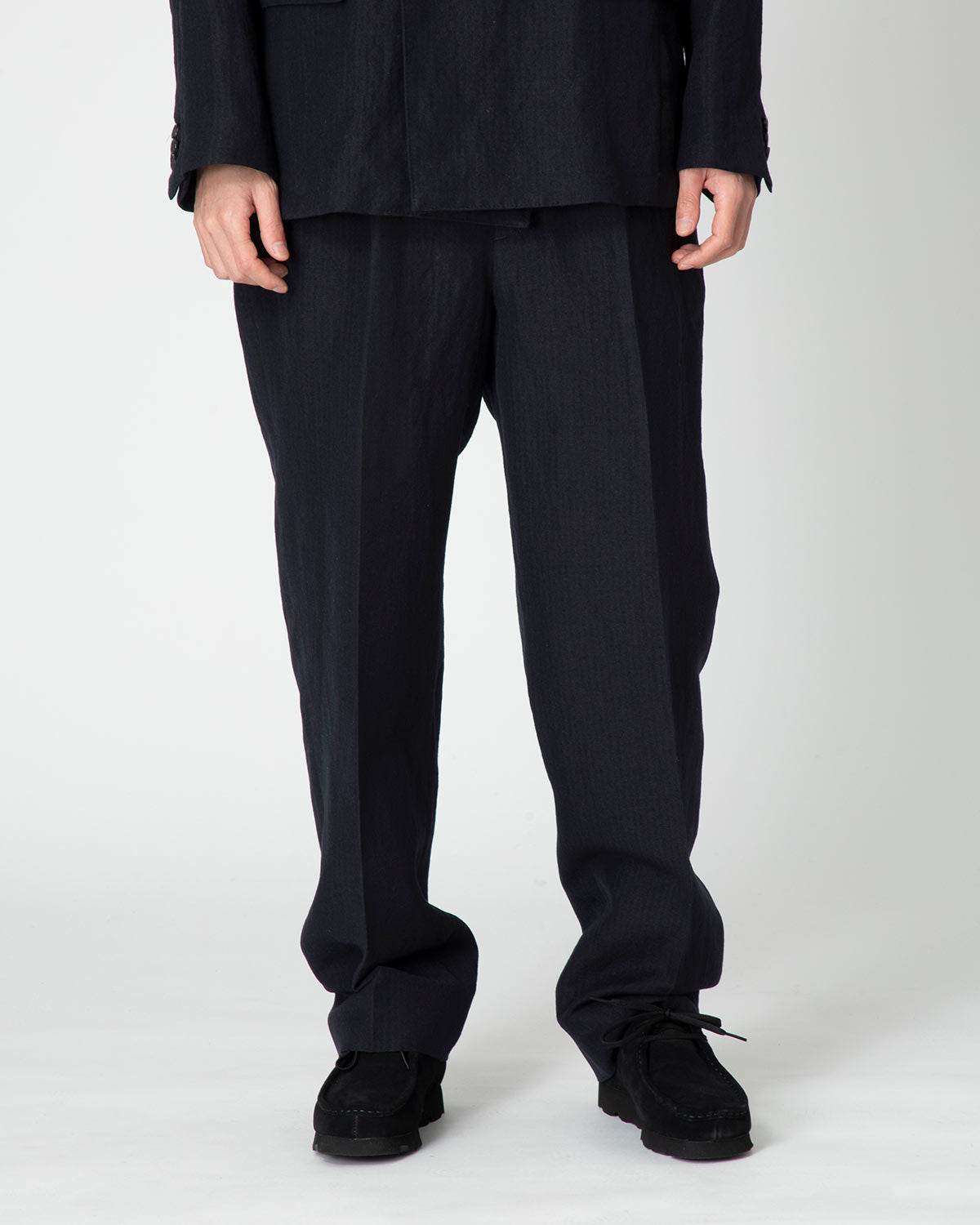 A.PRESSE Wide Tapered Trousers
