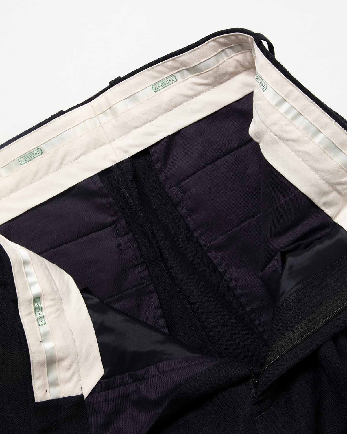 A.PRESSE Wide Tapered Trousers