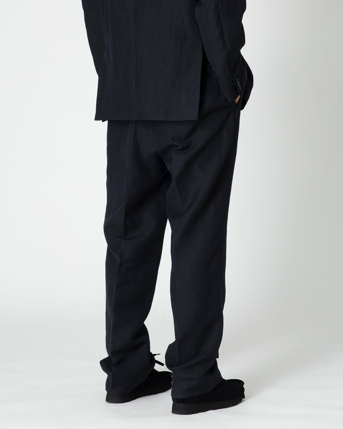 A.PRESSE Wide Tapered Trousers