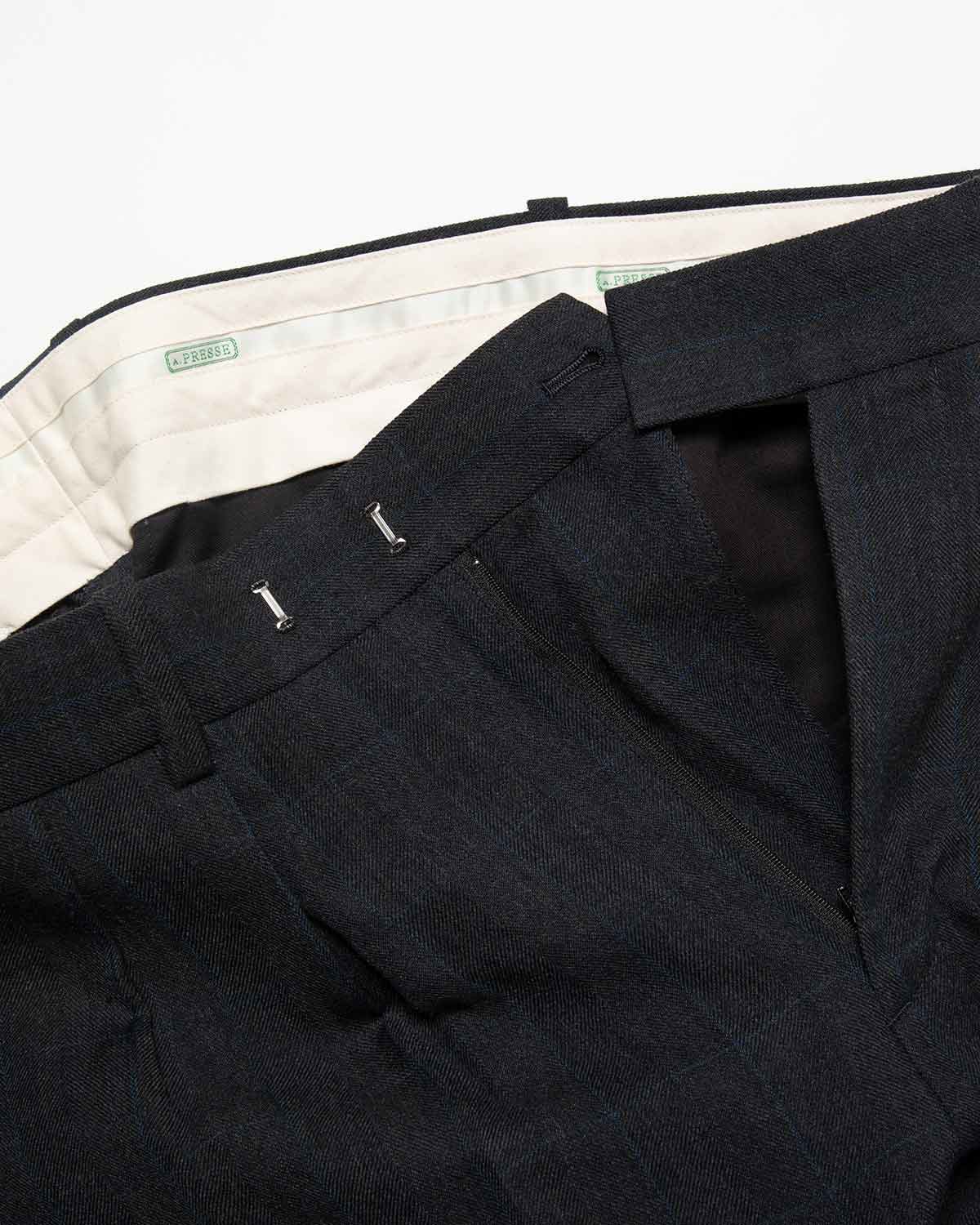 A.PRESSE Wide Tapered Trousers