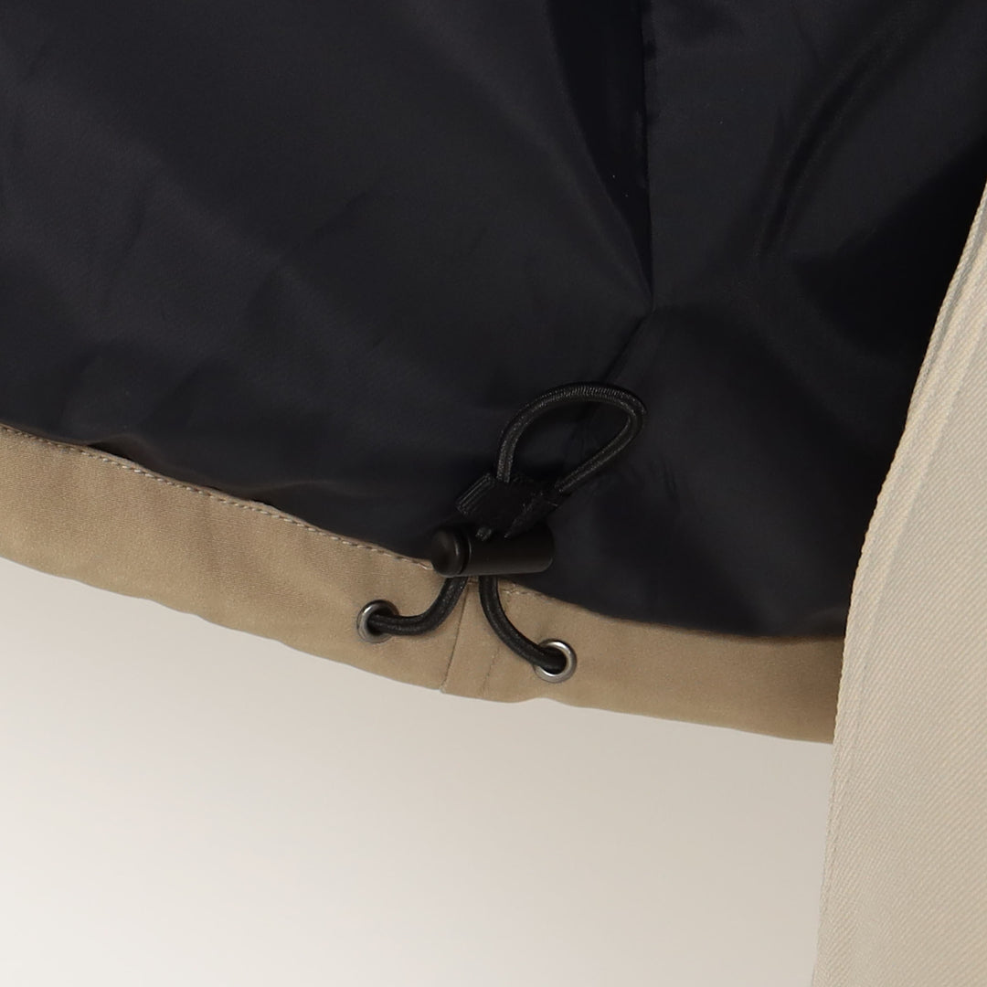 DANTON WOMEN'S FAUX FUR HOODED DOWN JACKET