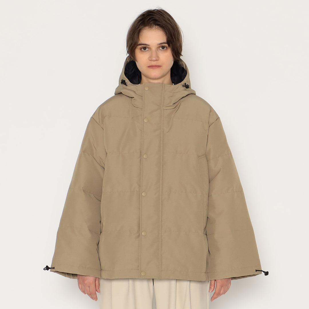 DANTON WOMEN'S BIG SILHOUETTE HOODED DOWN JACKET