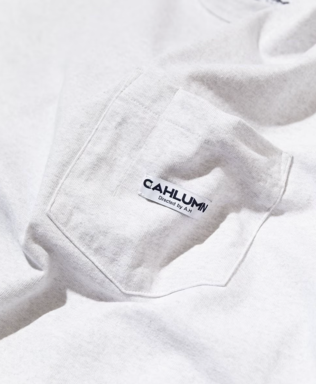 CAHLUMN Heavy Weight Jersey S/S Pocket Tee