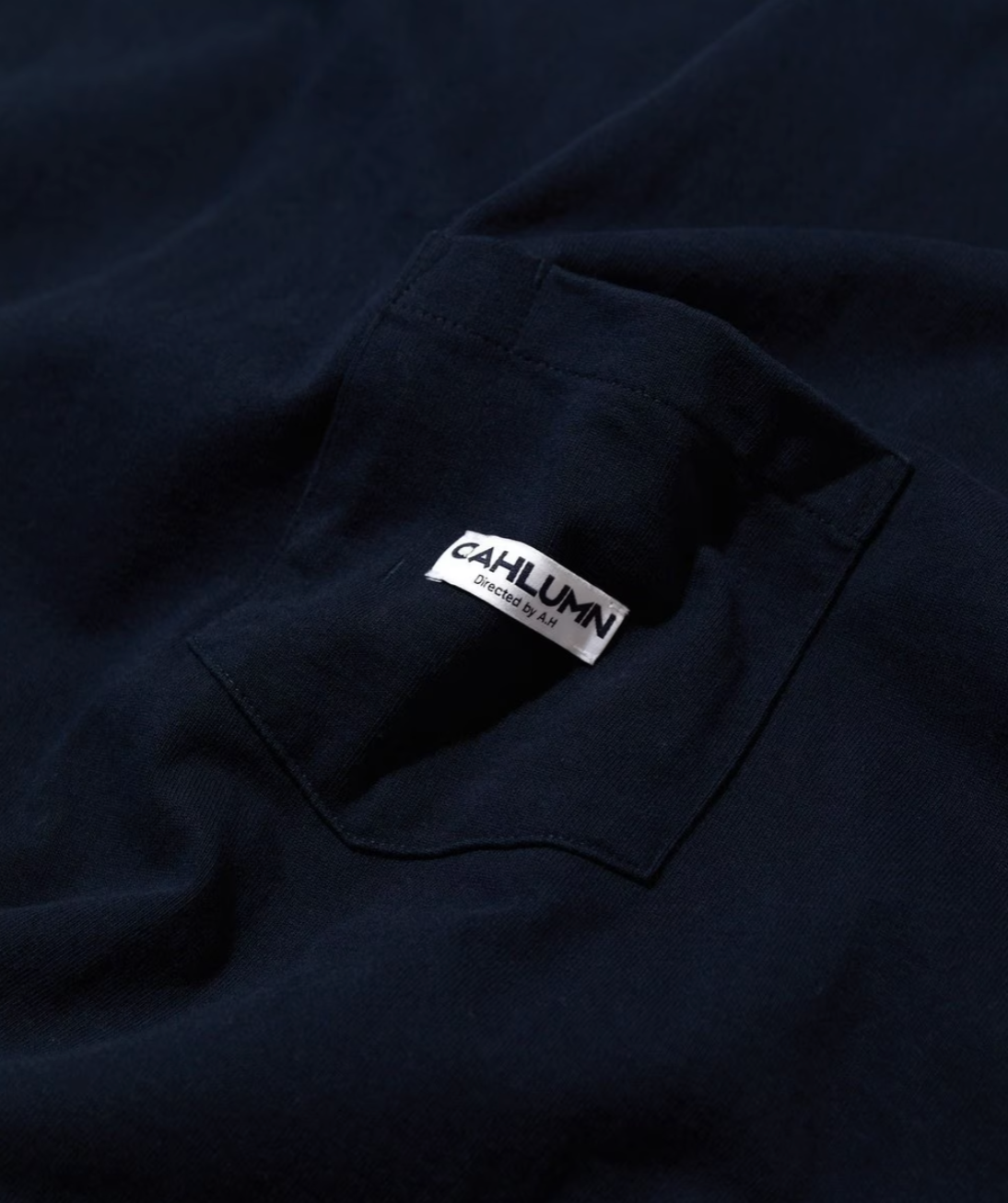 CAHLUMN Heavy Weight Jersey S/S Pocket Tee