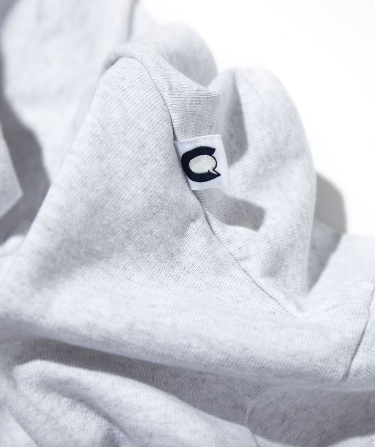 CAHLUMN Heavy weight Jersey Mock Neck L/S Print Tee