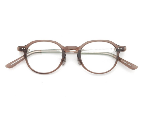 YELLOWS PLUS OLGA EYEWEAR Crystal Brown/Silver