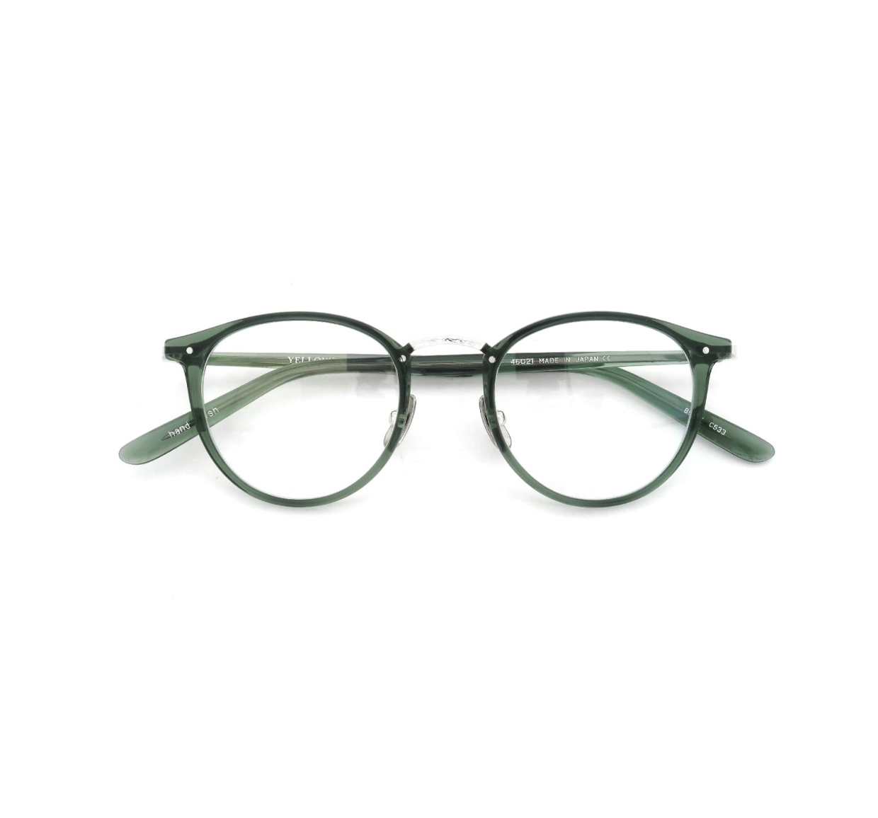 YELLOWS PLUS BETTY EYEWEAR Godey Green/Silver