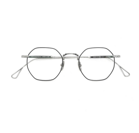YELLOWS PLUS BYRON EYEWEAR Real Damage Silver/Black