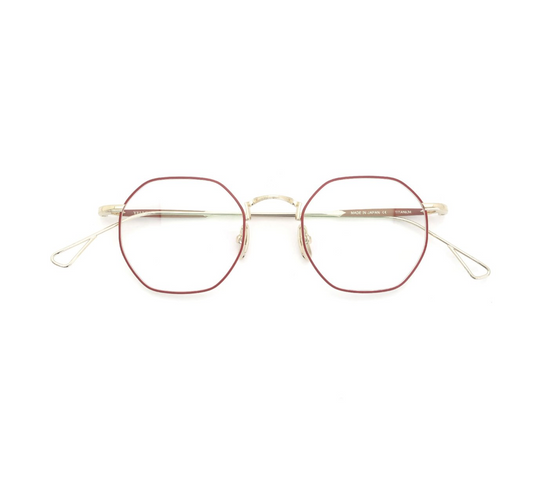 YELLOWS PLUS BYRON EYEWEAR Gold/Dark Red