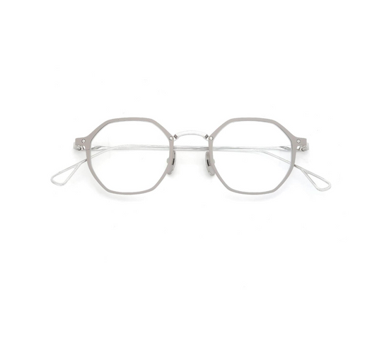 YELLOWS PLUS DICK EYEWEAR Matt Beige/Silver