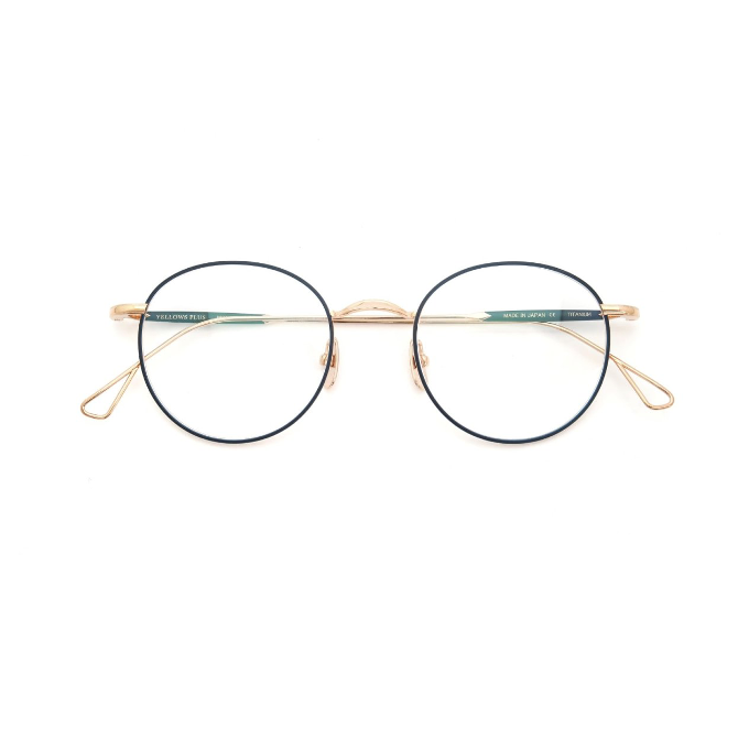YELLOWS PLUS BEN EYEWEAR Deep Gold/Navy