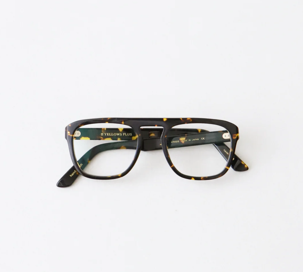YELLOWS PLUS HANK EYEWEAR Fine Turtle