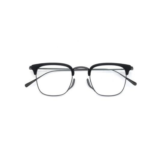 KameManNen Eyeglass Frame KMN-1112 BK/MBK