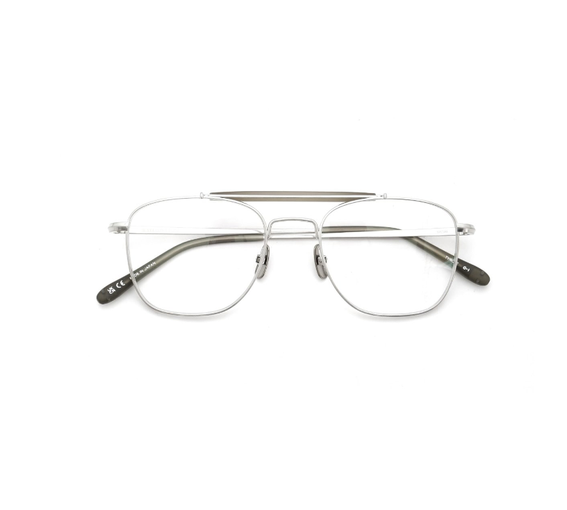 YELLOWS PLUS TYRONE EYEWEAR Matte Gray/Silver
