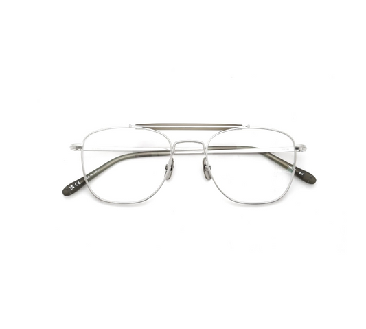 YELLOWS PLUS TYRONE EYEWEAR Matte Gray/Silver