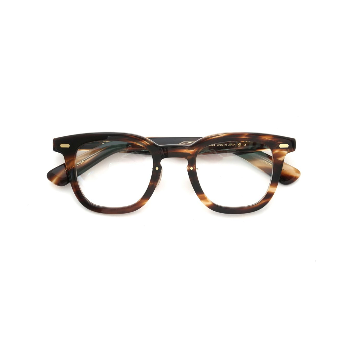 YELLOWS PLUS SILMO2023 LESTER EYEWEAR Amber Mix/Gold