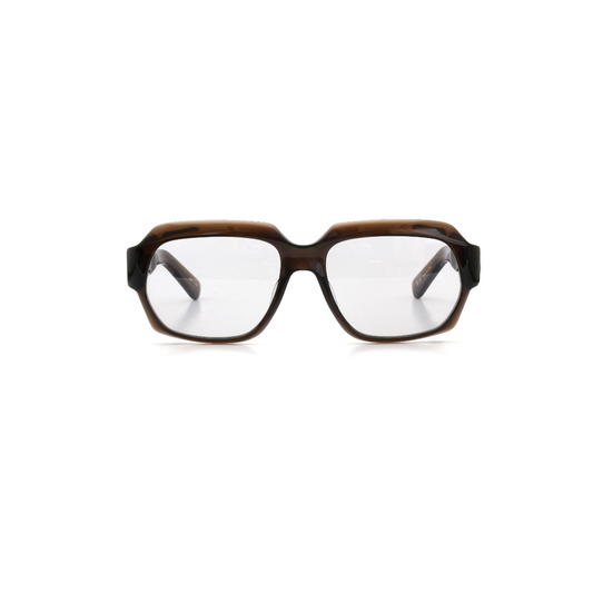 YELLOWS PLUS SUNGLASS GREG Crystal Brown