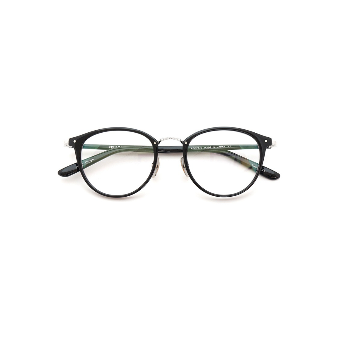 YELLOWS PLUS EYEGLASS FRAME NICKY Black