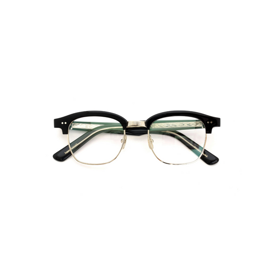 YELLOWS PLUS ROGER EYEGLASS FRAME Black Gold