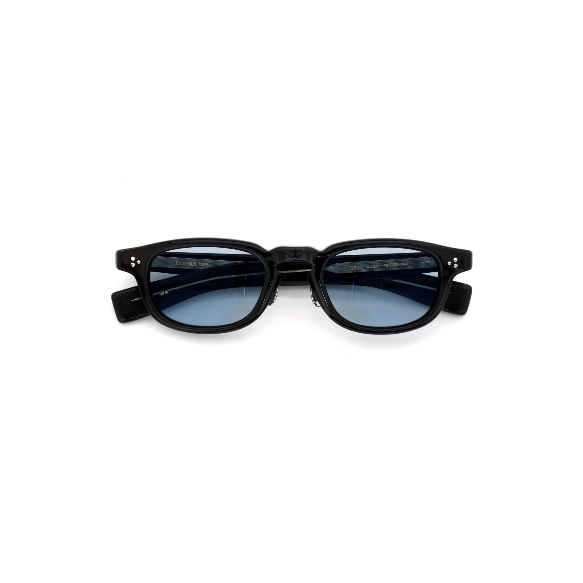 EYEVAN7285 SUNGLASSES 351 C.100 BLACK GM SM.BLU
