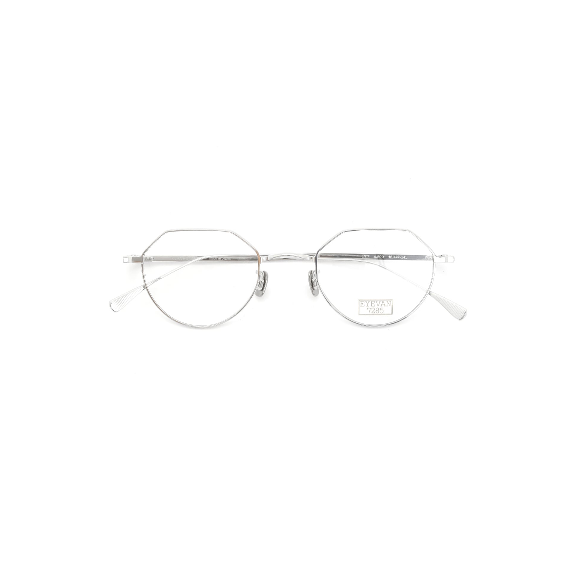EYEVAN7285 EYEGLASS FRAME 177 C.800 Silver