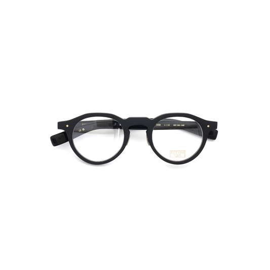 EYEVAN7285 EYEGLASS FRAME 358 C.112 MAT BLACK