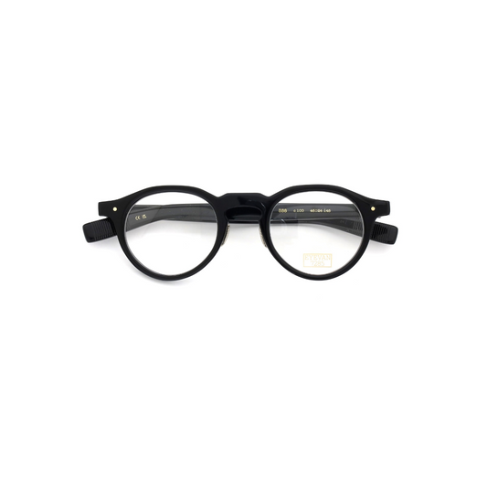 EYEVAN7285 EYEGLASS FRAME 358 C.100 BLACK