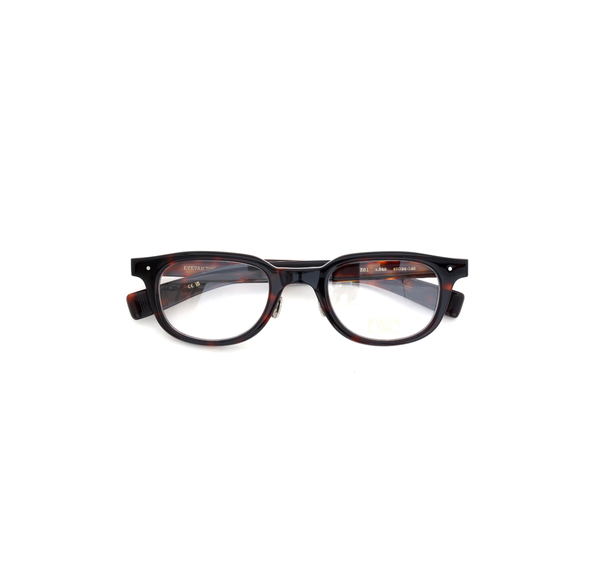 EYEVAN7285 EYEGLASS FRAME 361 C.348 EV DEMI 2