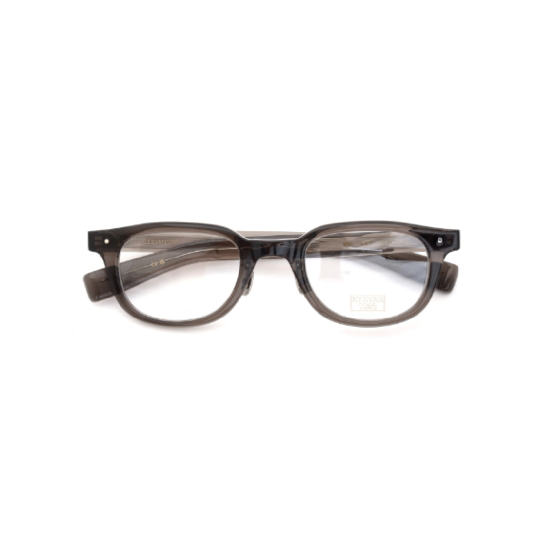 EYEVAN7285 EYEGLASS FRAME 361 C.347 MOSS GREY