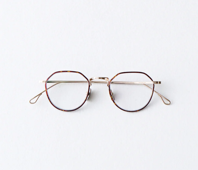 YELLOWS PLUS DARCY EYEGLASS FRAME Gold Demi