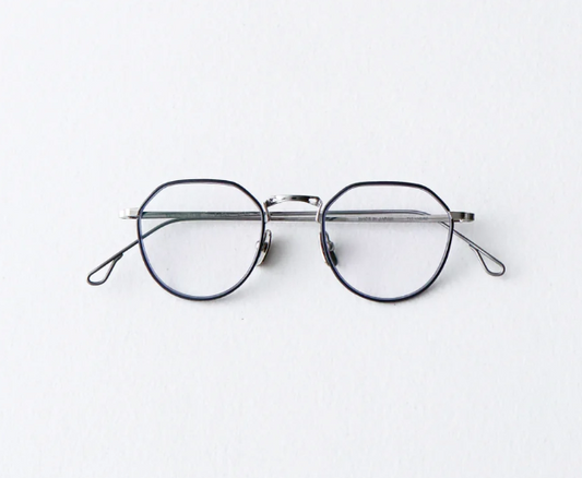YELLOWS PLUS DARCY EYEGLASS FRAME Silver Gray