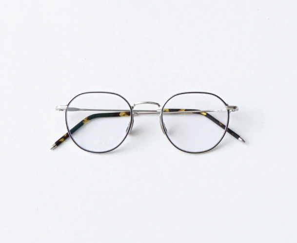 YELLOWS PLUS JIM EYEWEAR Silver Black