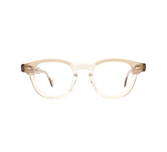 JULIUS TART OPTICAL AR Eyeglass Frame Pink Brow