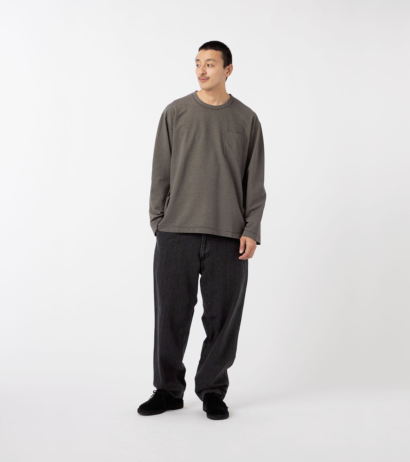 nanamica Wide Denim Pants