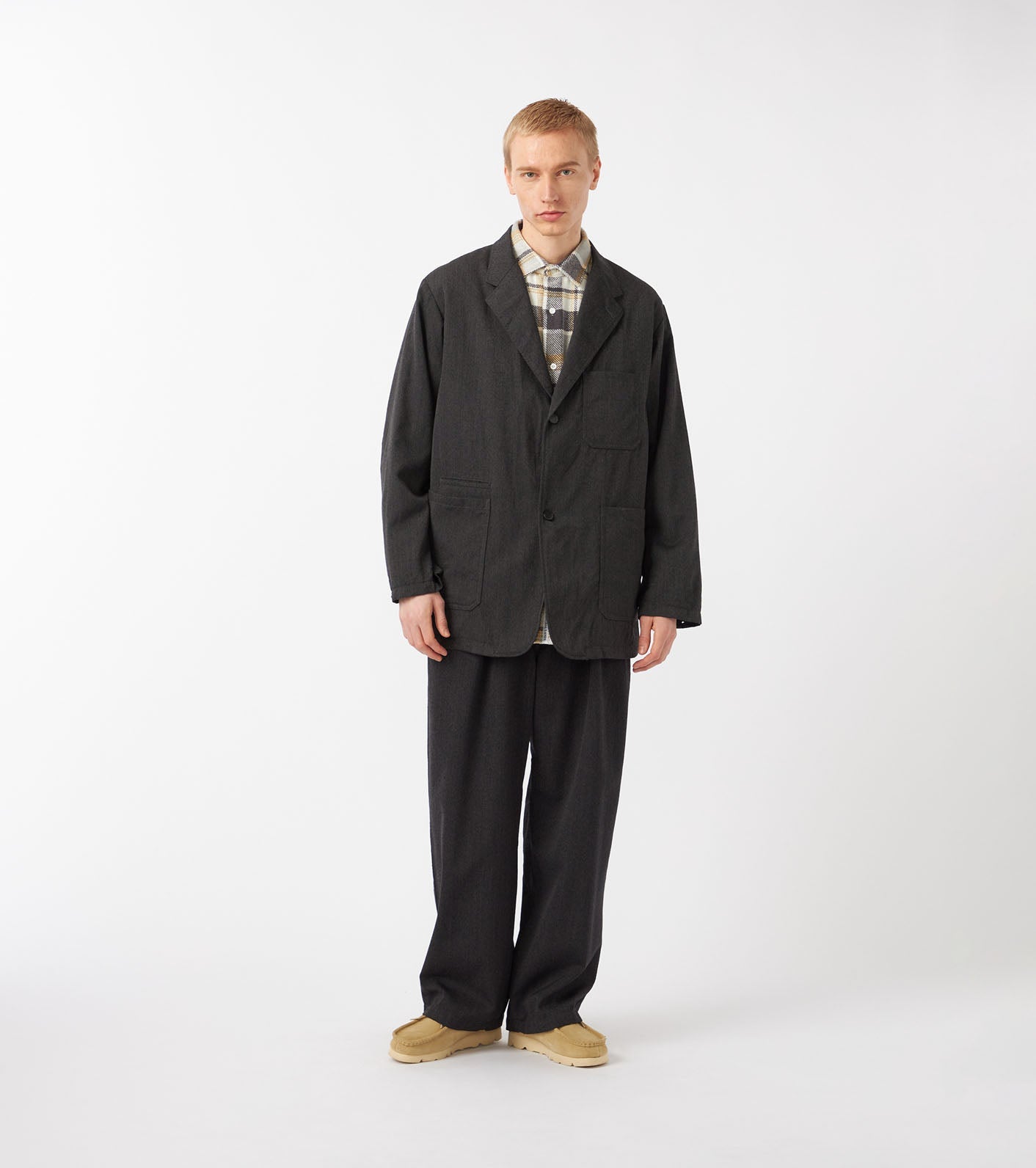 nanamica Wool Gabardine Club Jacket