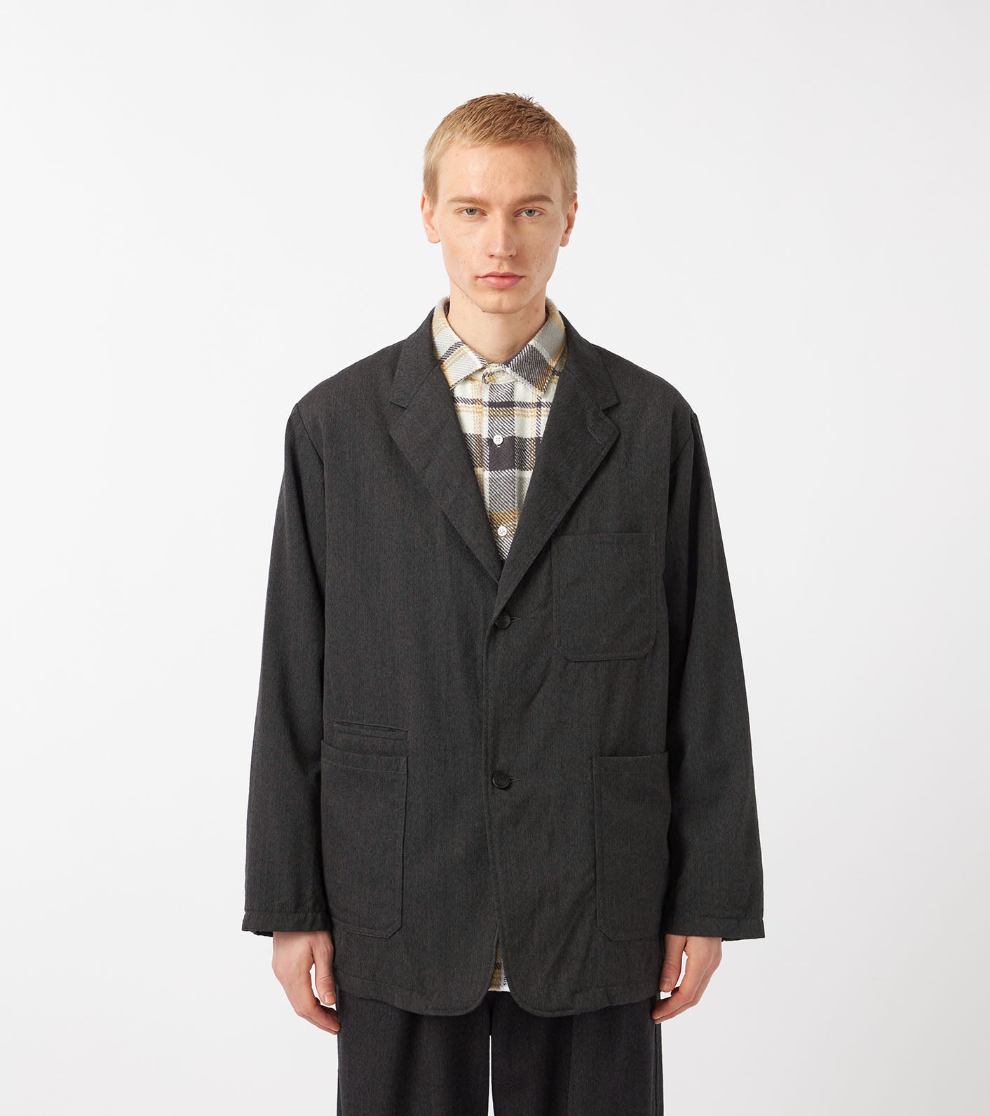 nanamica Wool Gabardine Club Jacket