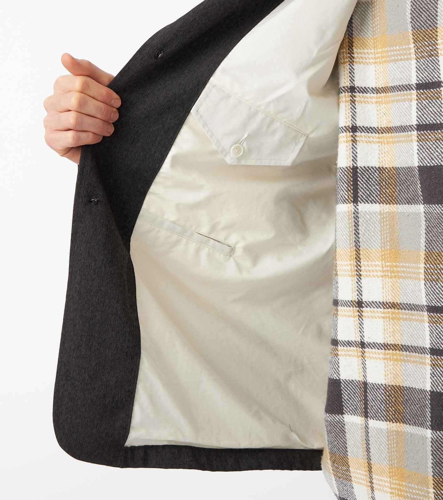 nanamica Wool Gabardine Club Jacket