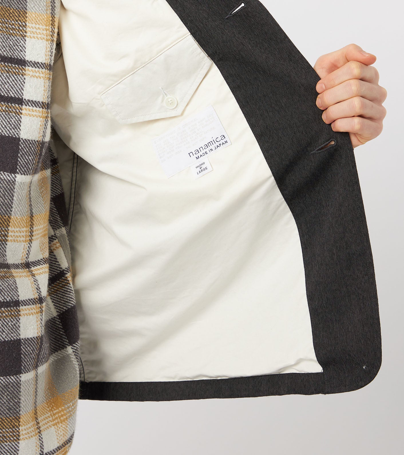 nanamica Wool Gabardine Club Jacket