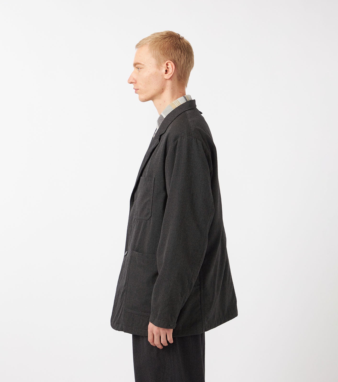 nanamica Wool Gabardine Club Jacket