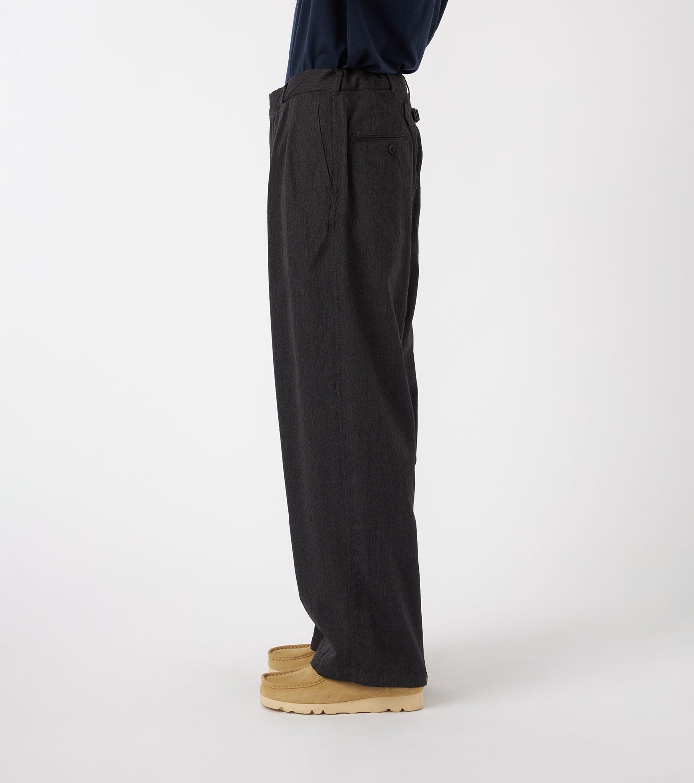 nanamica Wool Gabardine Pleat Pants