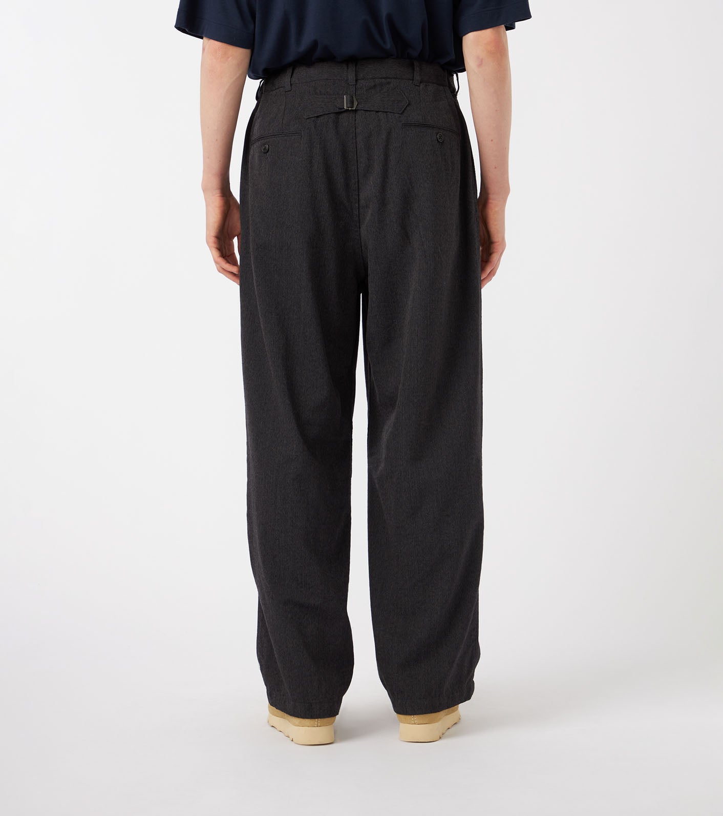 nanamica Wool Gabardine Pleat Pants