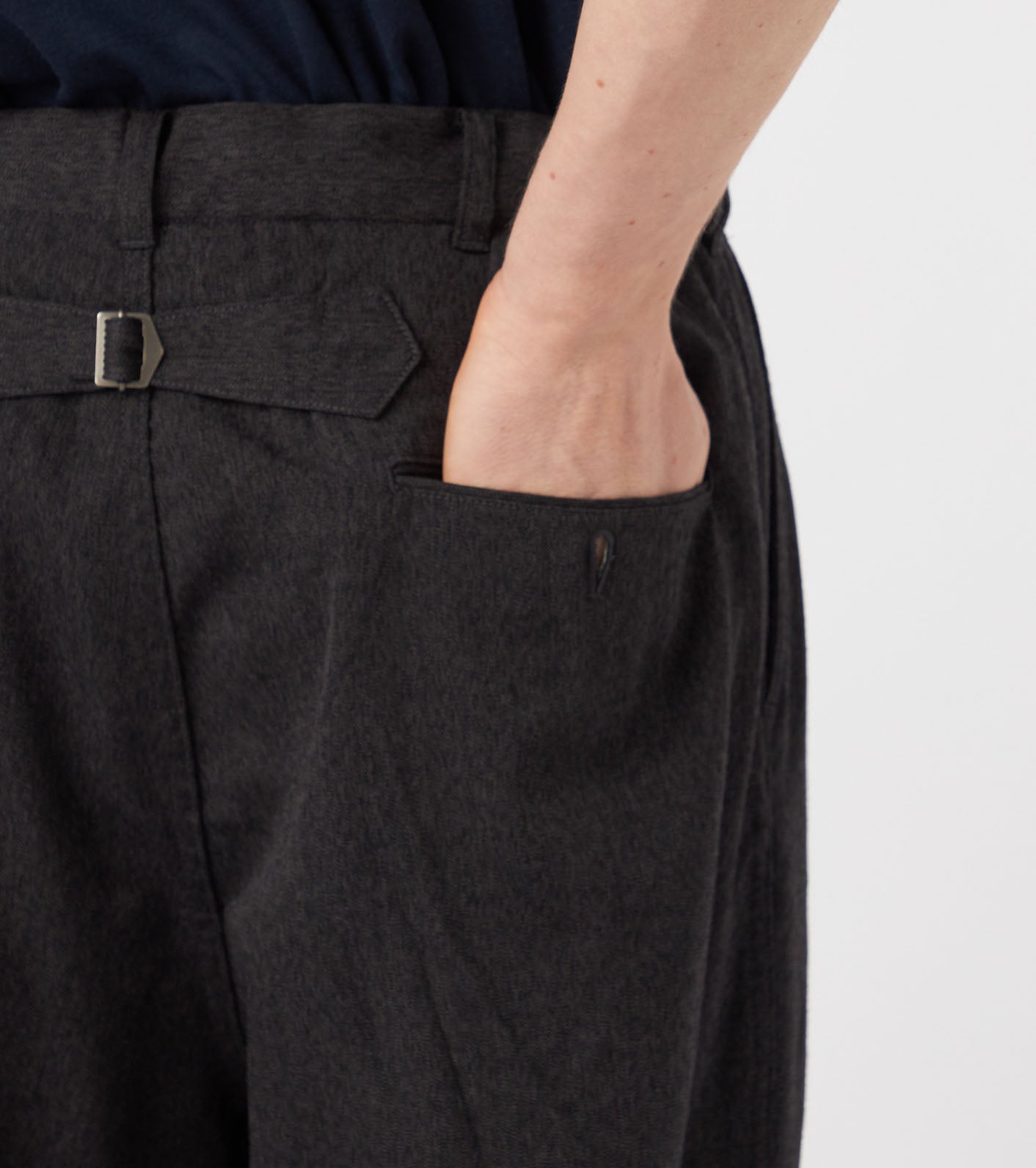 nanamica Wool Gabardine Pleat Pants
