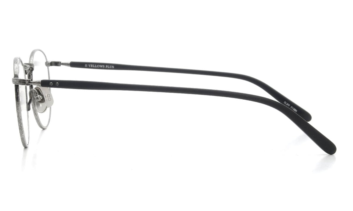YELLOWS PLUS CLIFF EYEWEAR Matt Black/Damage Silver