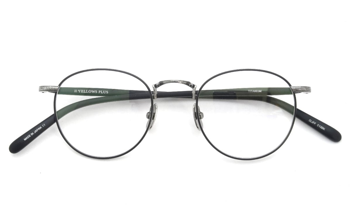 YELLOWS PLUS CLIFF EYEWEAR Matt Black/Damage Silver