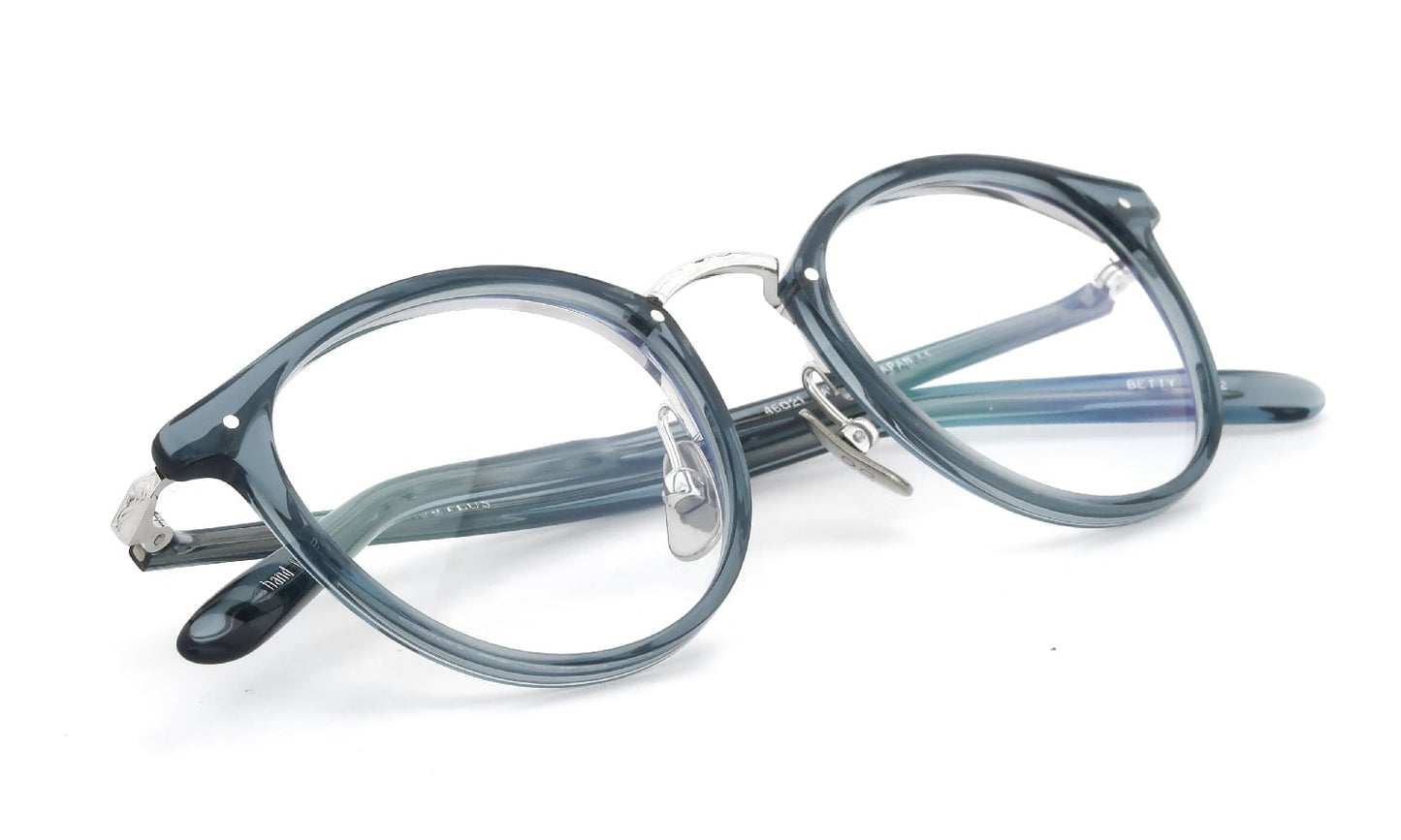 YELLOWS PLUS BETTY EYEWEAR Aqua Grey/Silver