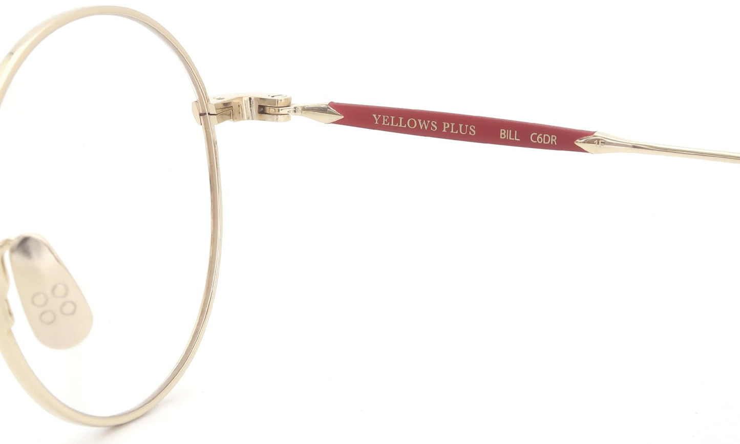 YELLOWS PLUS BILL EYEWEAR Gold/Dark Red