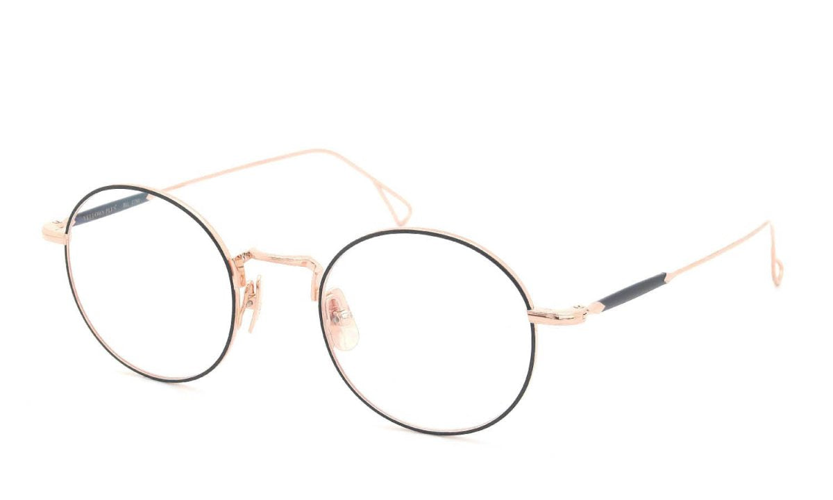 YELLOWS PLUS BILL EYEWEAR Rose Gold/Navy