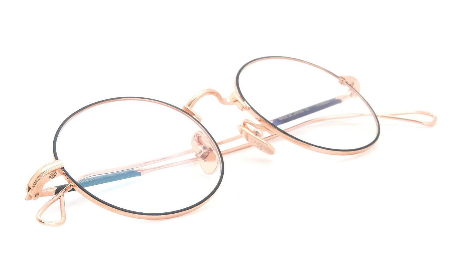 YELLOWS PLUS BILL EYEWEAR Rose Gold/Navy